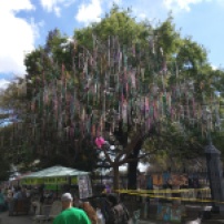 The Bead Tree on Jackson Square